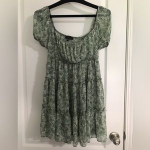 Trixxi Puff Sleeve Mini Dress